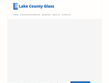 Tablet Screenshot of lakecountyglass.net